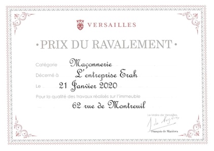 62 rue de Montreuil VERSAILLES